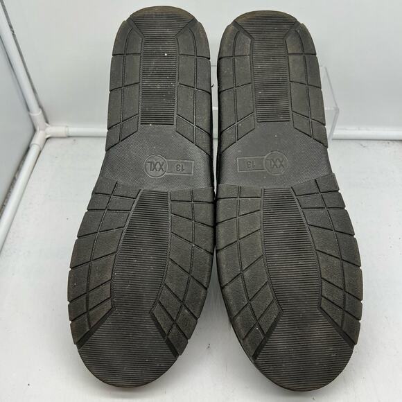 Eddie Bauer Suede Memory Foam Slippers Mens XXL 13 Blue West Haven - Picture 8 of 8